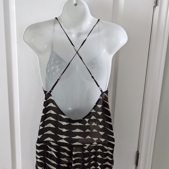 Gat Rimon 100% viscose abstract print jampsuit size 2 - Picture 5 of 12